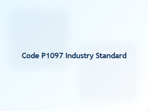 Code P1097 Industry Standard Meaning