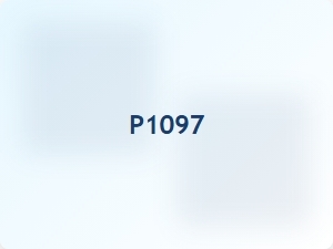 Meaning of Error Code P1097